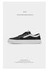 2026 Spring Men's Patchwork Cloth Shoes: Trendy, Breathable, Low-Top, Flat Bottom Lace-Up Board Shoes