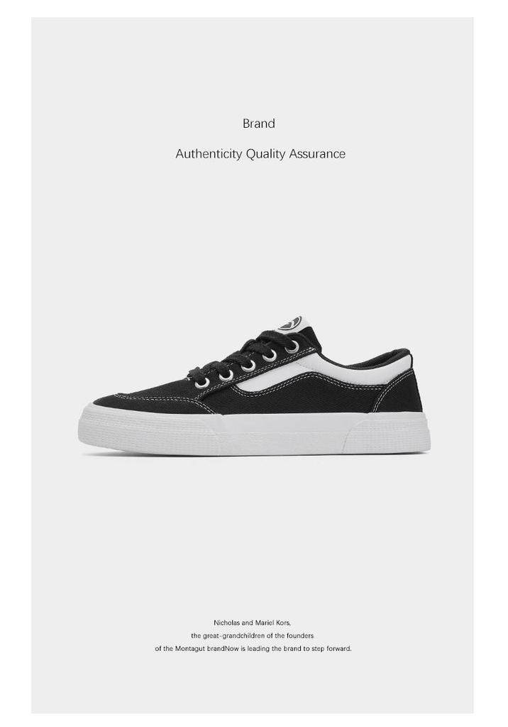 2026 Spring Men's Patchwork Cloth Shoes: Trendy, Breathable, Low-Top, Flat Bottom Lace-Up Board Shoes
