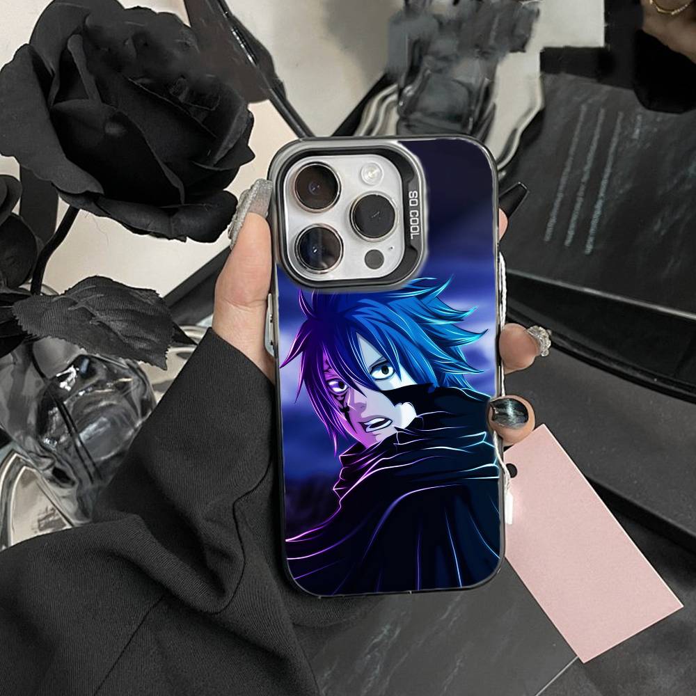 ANIME P-FAIRY TAIL Handyhülle Für iPhone 17,16,15,14,13,12,Pro MAX Weiß Matt Stoßfeste Hülle