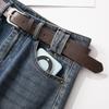 Saia Midi Jeans A-Line Retrô Chique - Cintura Alta, Slim Fit, Confortável e Estilosa, Estilo Coreano Primavera 2026