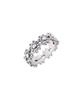 Lanarchive [7004] Flow Flower Silver Ring