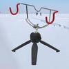 Portable Ice Fishing Rod Holder Adjustable Angle Winter Rod Holder Fishing Rod Pole Holder for Fishing Gear Winter Sea