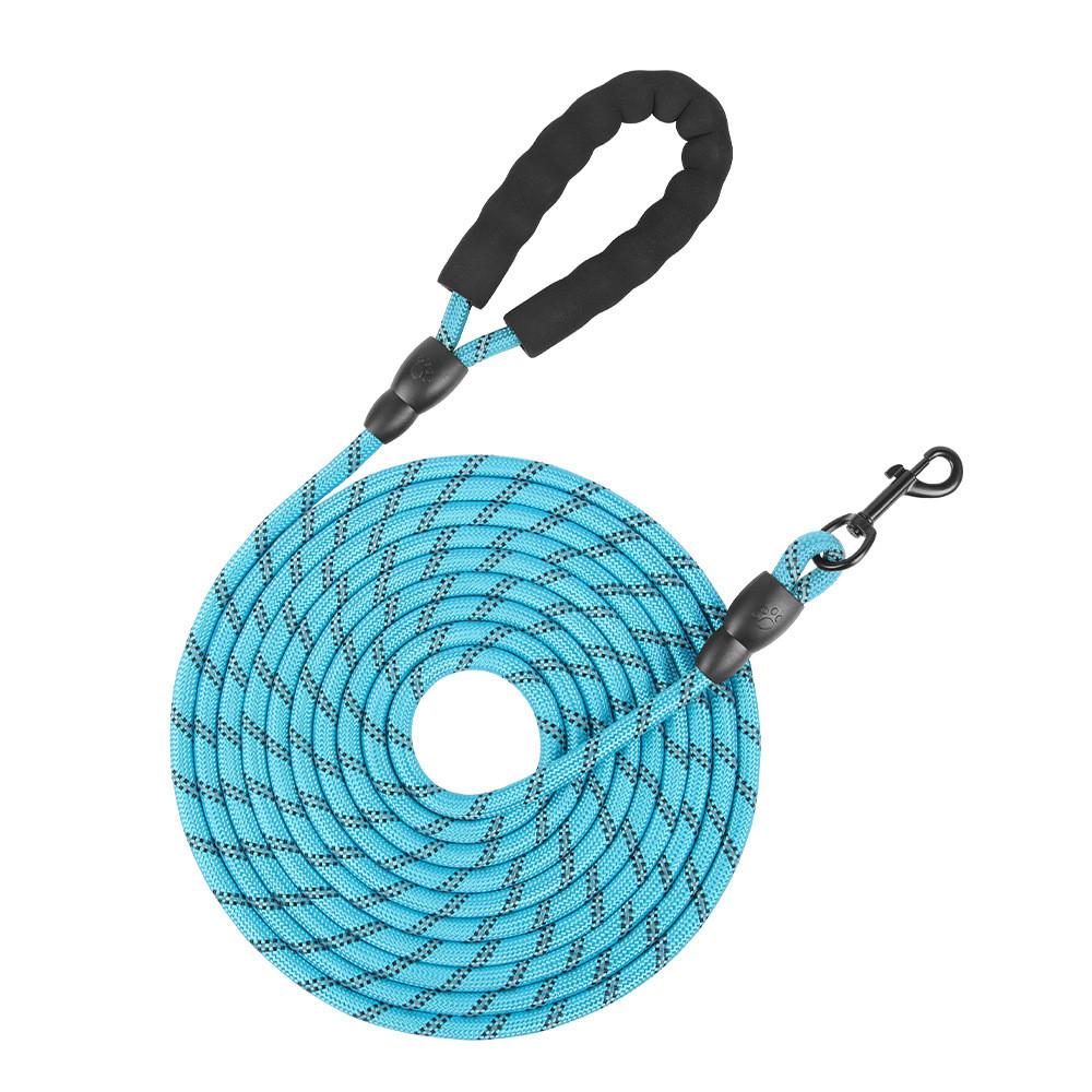 Outdoor Dog Leash Nylon Reflective With Antibreaking Features For Active Pet Walks
