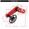 Aluminum Alloy Bicycles Chain Tensioner Folding Bike Single Speed Adjuster Converter Rear Derailleur Guide Cycling Parts