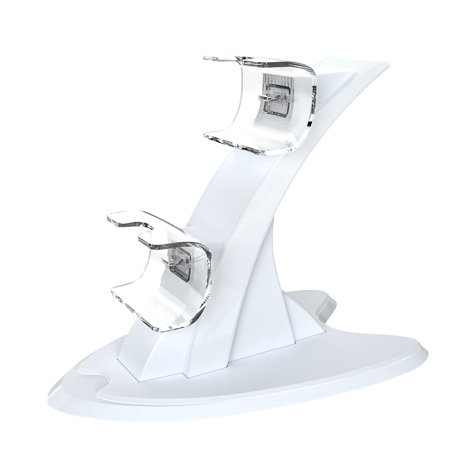 

5V 2A Dual Seat Fast Charging Bracket with Blue Light Indicator Controller Type-C Dual Sense Charging Station For PS5 Controller