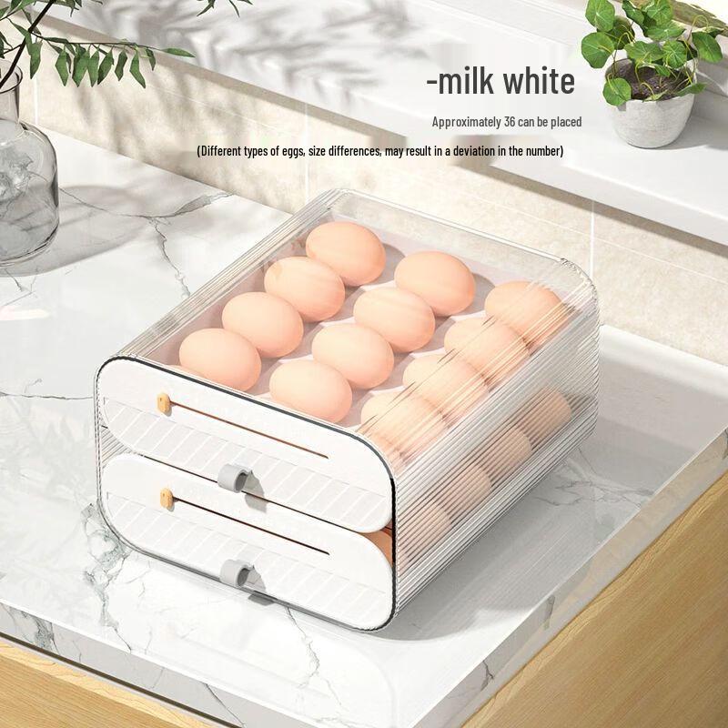Automatic Rolling Egg Storage Box for Refrigerator