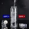 Tea Tumbler With Infuser Double Wall Glass Travel Tea Mug With Magnetic Infuser For Loose Leaf Tea And Fruit Tea Water Bottle