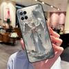 Fantasy Angel Girl Wings Case For Oppo A17 A77 A80 A40 A60 A98 A78 A18 A38 A58 A16 A76 A96 A74 A94 A54 A57S A15 Cover