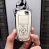For Ford Fusion Edge Mustang Explorer F150 F250 F350 F450 3/4 Button Tpu Shell Fob Holder Car Key Case Protector Cover