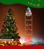 Weihnachtsmann Kletterleiter LED Lichterkette - Weihnachtsfeiertagsdekorationen
