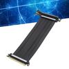 PCIE4.0 X16 Extension Cable High Speed   Shielding GPU Riser Cable Flexible Right Angle for  3090ti  3090  3070ti  3070