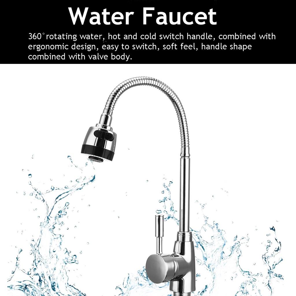 360 Rotatable Pull Out Solid Brass Kitchen Spray Basin Faucet Mixer Tap Spout Single Handle Sink Adjustable Spout Deck Mounted