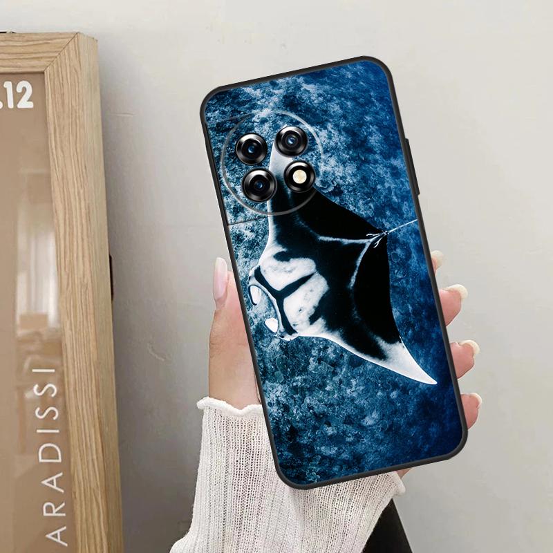 Tier Stachelrochen Hülle Für OnePlus Nord CE 4 3 2 Lite 2T N10 N20 N30 OnePlus 12 11 9 10 Pro 8T 10T 12R Hülle