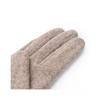 DakS Beige Logo Mixed Women S gloveS Dcgv8f209i2