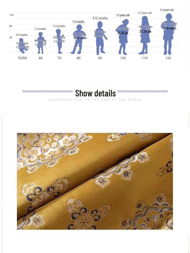 2025 Festive Baby Boy Hanfu: Chinese Tang Suit for First Birthday