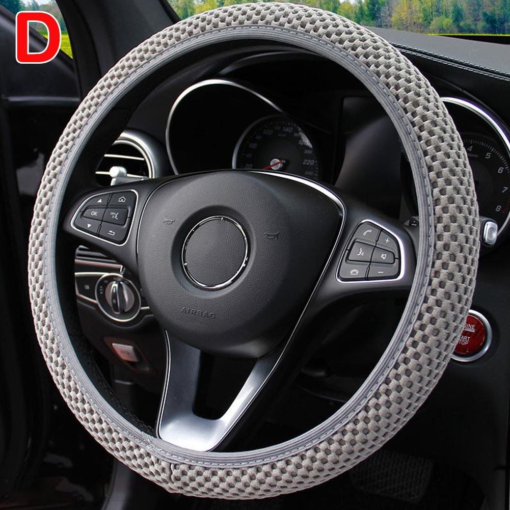 Capa universal para volante de carro sem punho elástico interno para fácil instalação e remoção antiderrapante