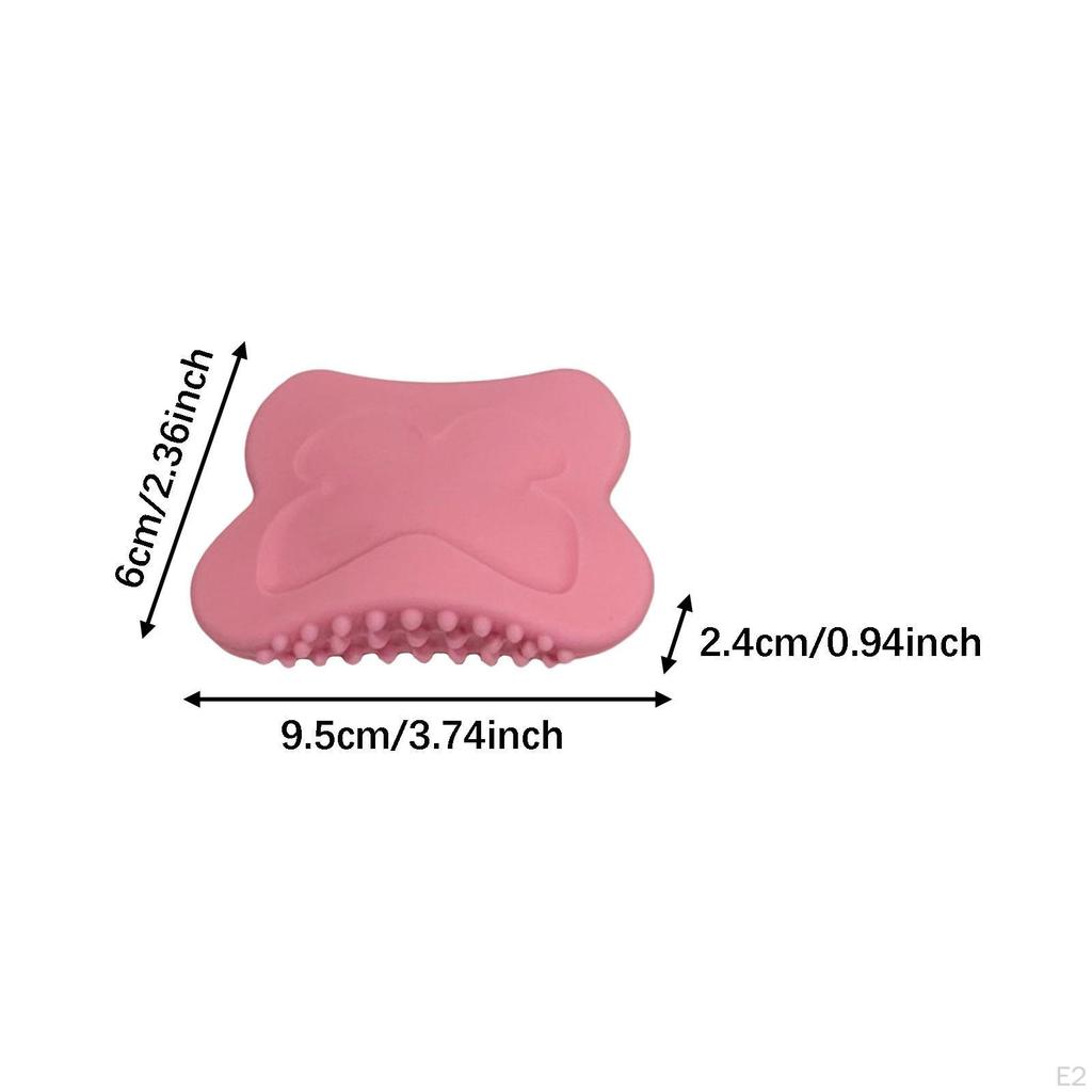 Gua Sha Facial Tool Brush AntiSlip Portable Versatile Comb Lightweight Manual Massage Silicone