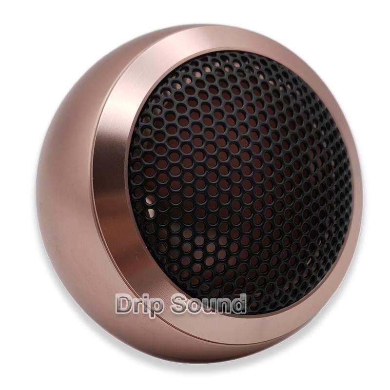 For 1.5 Inch 25-Core Aluminum Tweeter Cover Sphere Shell Grill Mesh Top External Treble Speaker Housing Audio Stere Modification