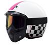 HNJ Harley Retro Electric Car Helmet Battery Men's Women's Half