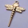 5pcs Fashion Bird Dragonfly Pendant Real Gold Plated Stainless Steel Charm Butterfly Pendants For Jewelry Making Bulk Breloques