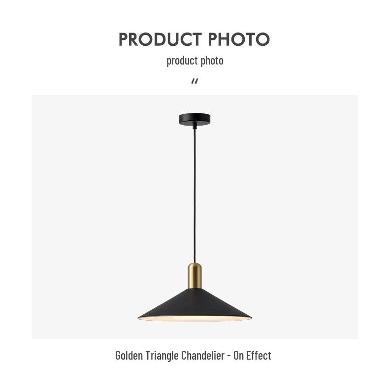 Nordic Minimalist Pendant Light: Modern Industrial Art Style for Living Room