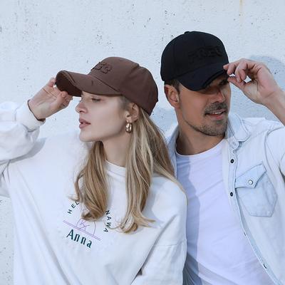 New Embroidered Letter Brim Ripped Baseball Cap Men's and Women's Outdoor Leisure Sunscreen Visor Fashion