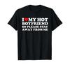 I Love My Boyfriend Unisex Funny GF 100% Cotton T-shirt Mens Tees Top