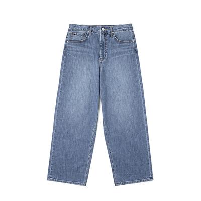 Five Pocket Loose Wide Leg Jeans Unisex Jeans LUB0108833QJ00FA08908