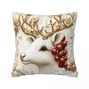 Christmas Pillow Case Cushion Cover Square Custom Pillow Cover Cute Funny Pillowcases For Sofa Car Home Decor