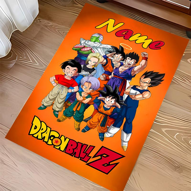Custom personalization Dragon Ball Print Area Rug - Soft, Washable Non-Slip Indoor Mat,Living Room,Home&Office Decorative Rug
