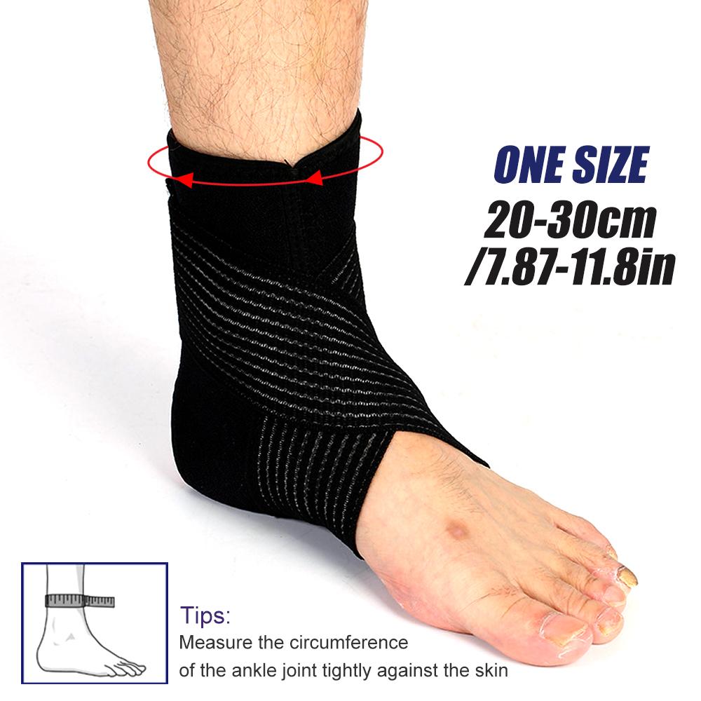 1Set Ankle Brace Breathable&Strong Ankle Brace for Sprained Ankle,Prevent Re-Injury,Adjustable Ankle Support Wrap for Men/women