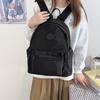 Schoolbagins Lazy style schoolbag female simple junior high school college student backpack Korean version tide Japanese leisure travel backpack