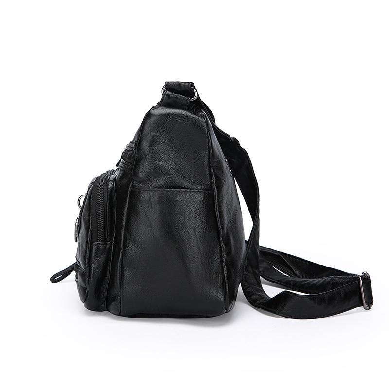 Women's PU Bag Fashion Shoulder Multi-compartment Crossbody Bag