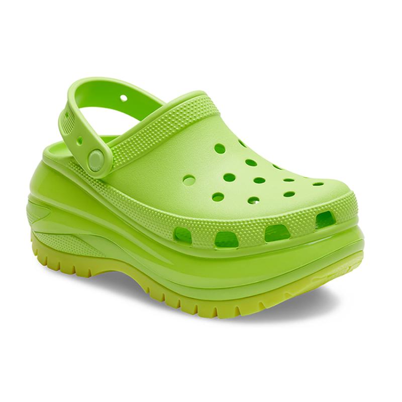 Crocs EVA Breathable Non-Slip 6.1cm Sports Sandals Women's Green