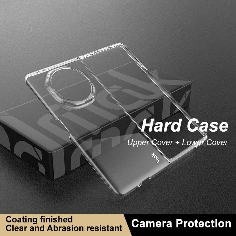 

IMAK Crystal Case II Pro for Honor Magic V3 5G Case PC Clear Phone Cover Two-Piece Design A