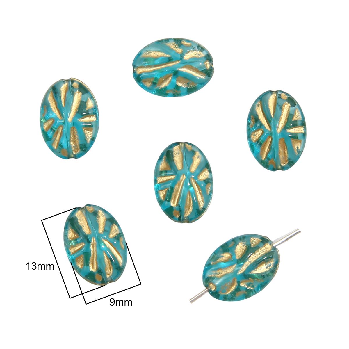 

15-80 шт. акриловые бусины в стиле барокко, винтажные золотые бусины с подвесками, свободные бусины для аксессуаров «сделай сам», браслет, ожерелье 9x13mm 50pcs