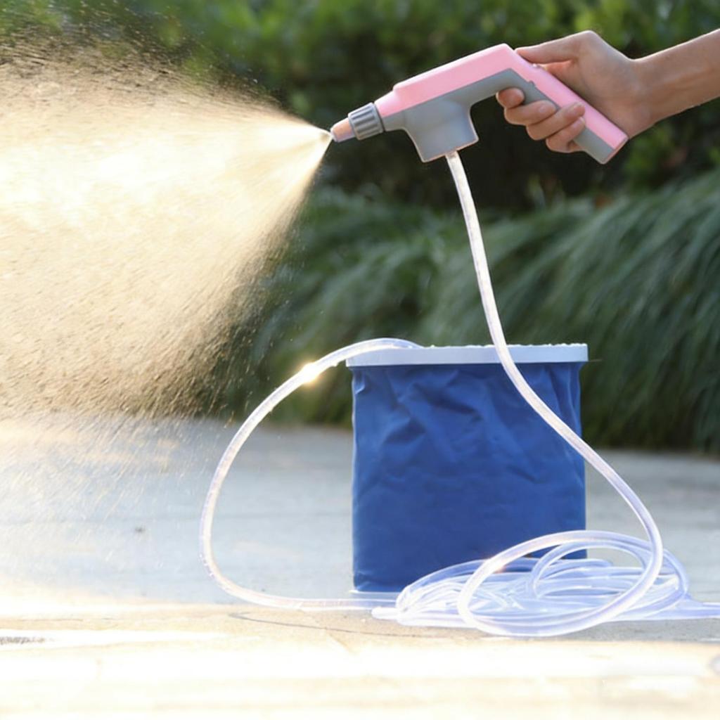 Elektrischer Sprüher 2000mA Wiederaufladbarer Handheld-Sprüher Düse Elektrischer Handheld-Nebelspender für Automobil Garten Garage Outdoor