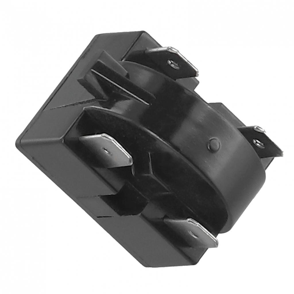 1/3Pins PTC Start Relay 1PC Black Efficient For Compressor