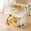 Transparent Storage Organizer Box Large Capacity Storage Case Durable Storage Bag  Home Storage