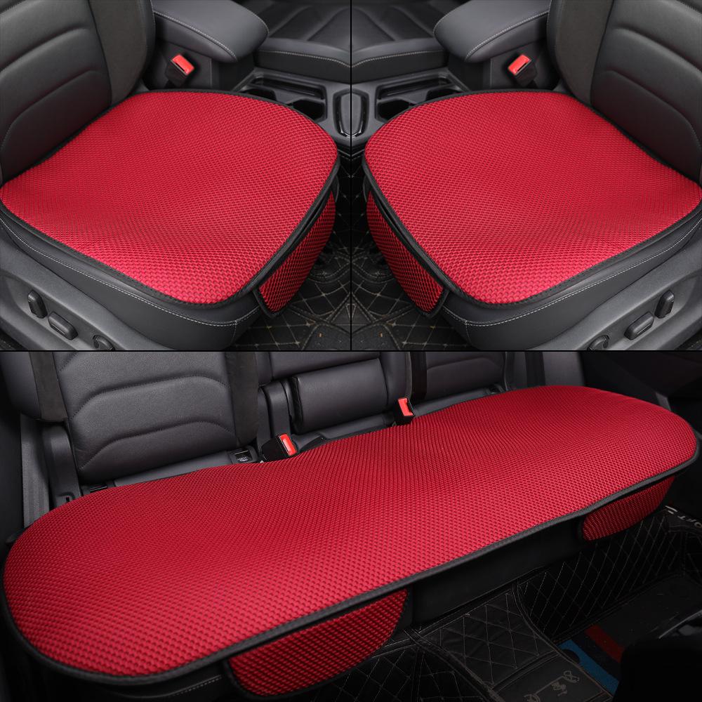 Universal Four Seasons Breathable Car Seat Cushion with Massage Mesh for Sylphy, Qashqai, Dokker, Altima, Tiida, Bluebird.