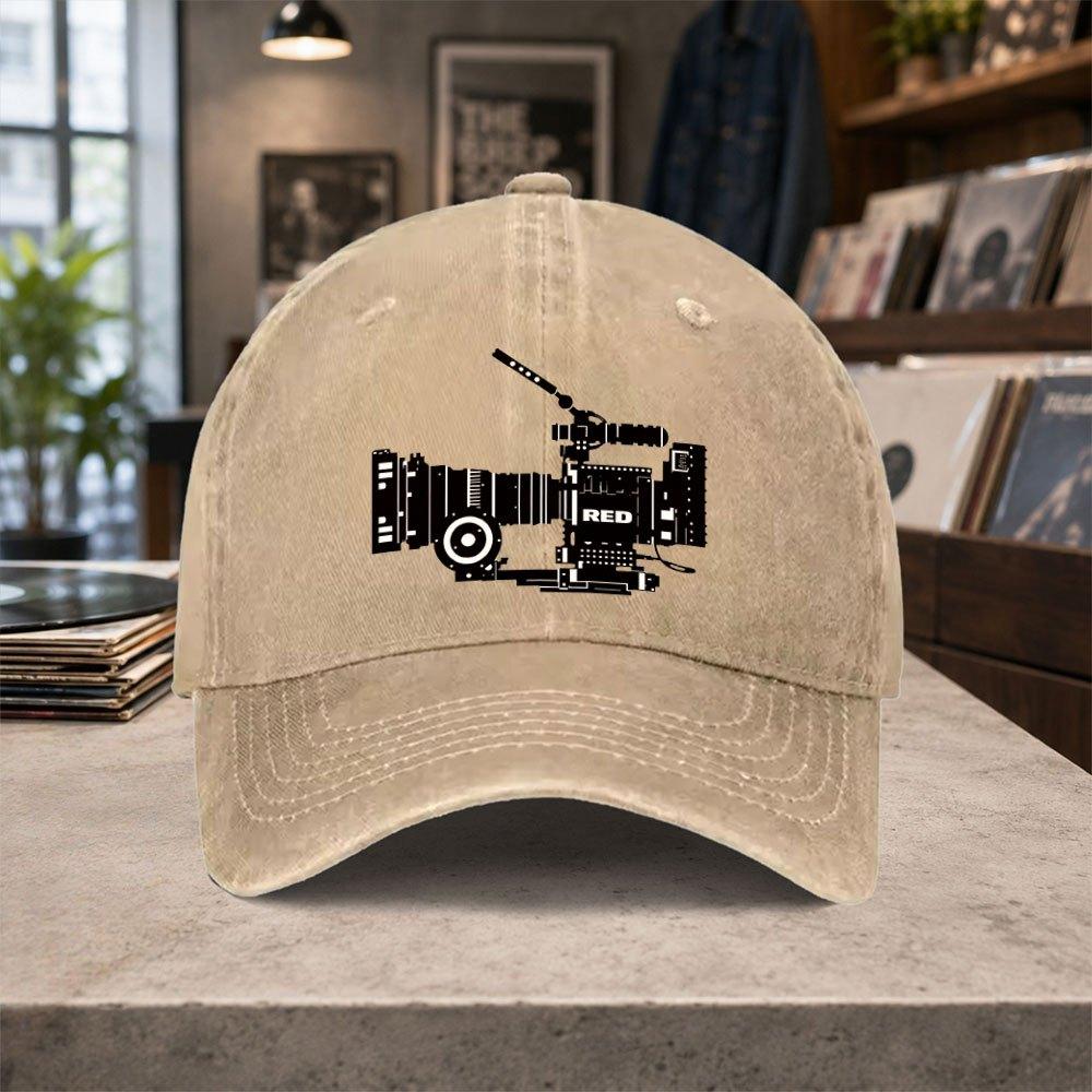 Red Adjustable Baseball Cap For Men Women Lightweight Unisex Casual Hat For Outdoor Daily Wear Events