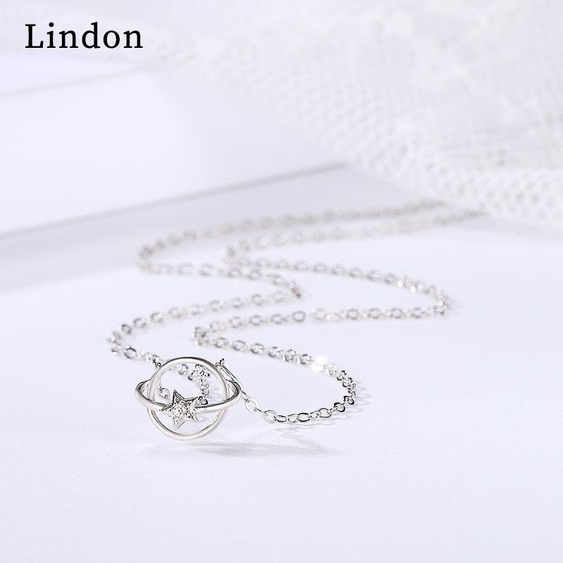 Lindon Women Necklace Pendant Copper Alloy Zircon Fashion Gift