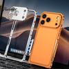 Elegantní minimalistický kryt na telefon Kovové pouzdro pro iPhone 18 Pro a Max, Tenký, Štíhlý, Magnetická podkovová přezka, Ochranný kryt, Nárazník, Chladicí rám s