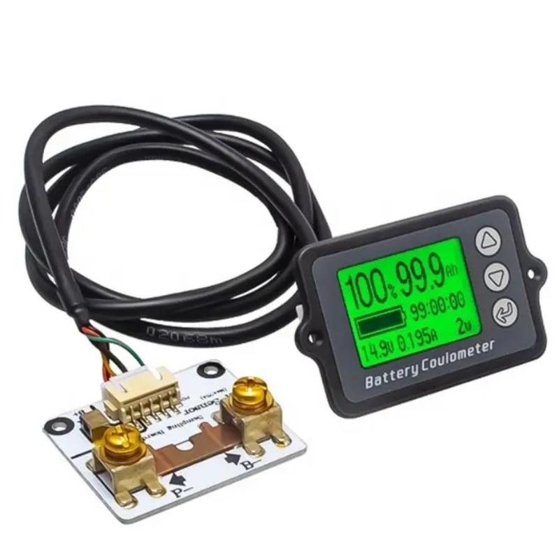 TK15 Misuratore di Coulomb 8-120V 50A/100A/350A Tester Professionale di Precisione della Capacità della Batteria per E-bike/Monopattino Elettrico/Macchina per la Pulizia