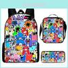 Alphabet Lore Cartoon Backpack For Elementary Students With Waterproof Oxford Fabric And Breathable Design
