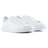 Armani Exchange Leather Lace-Up Round Toe Low-Top Sneakers Men sneakers White XUX123XV761101015