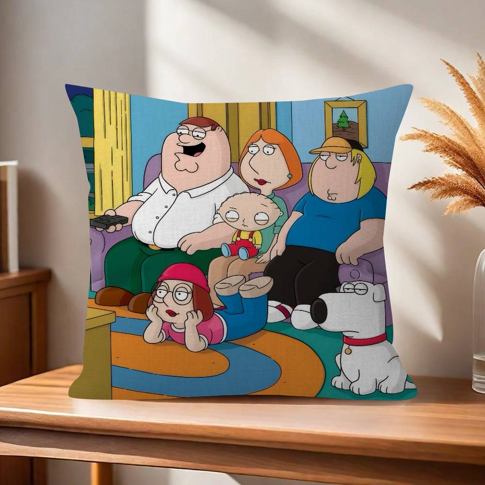Anime FFamily movie GGuy Pillow Gift Home Office Decoration Pillow Bedroom Sofa Car Cushion CoverPillow Case