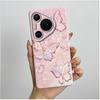For Huawei Pura 70 Pro Case Pretty Butterfly Flower Soft Silicone Phone Case For Huawei Pura 70 Pura70 Pro 70Pro Plus Back Cover