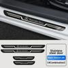 Car Stainless Steel Door Sill Scuff Plate For Mercedes Benz AMG CLA GLC GLK GLA A B C E Class W203 W206 W220 W205 W211 W212 W201 WZ2