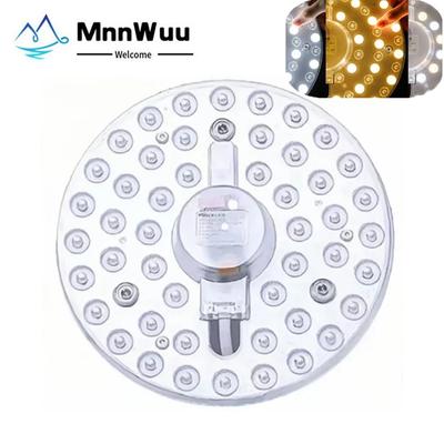 Plafoniera a LED Lampada da pannello con modulo luminoso 36W 24W 18W Lampada da soffitto rotonda a risparmio energetico 220V Lampada da parete per interni